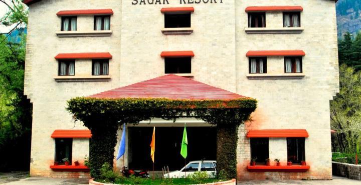 Sagar Resort Manāli Buitenkant foto
